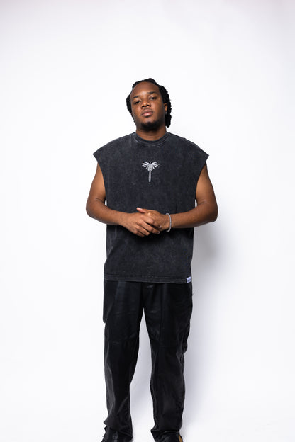 PALMIS SLEEVELESS T-Shirt | ZaKulture