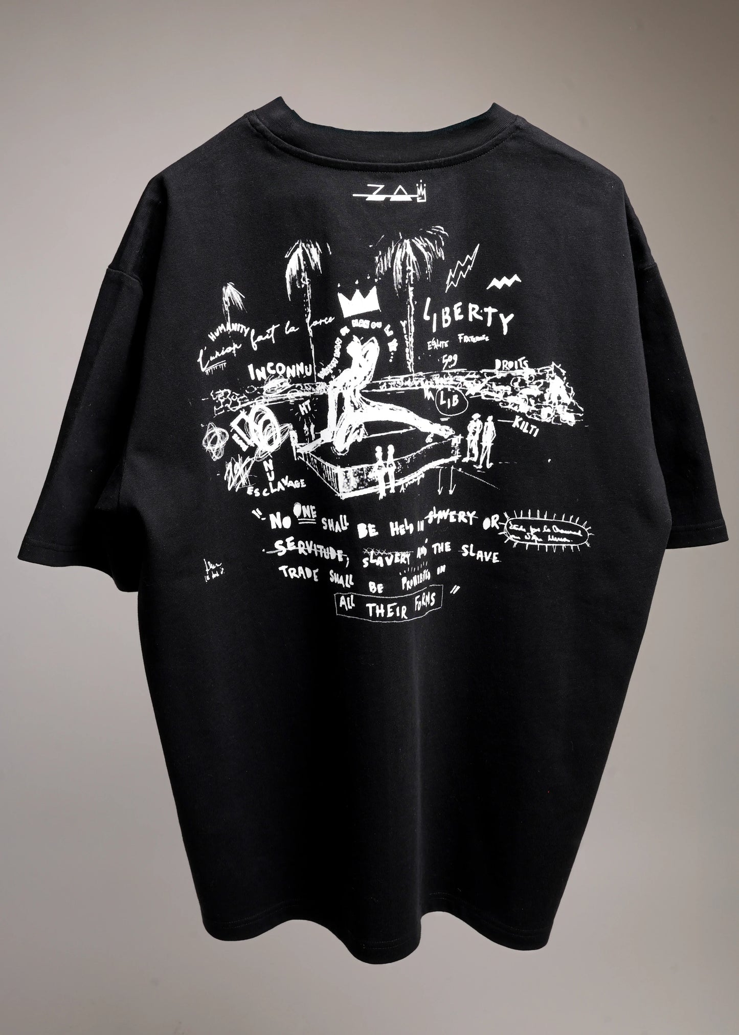 L'INCONNU Oversized T-Shirt | Zakulture
