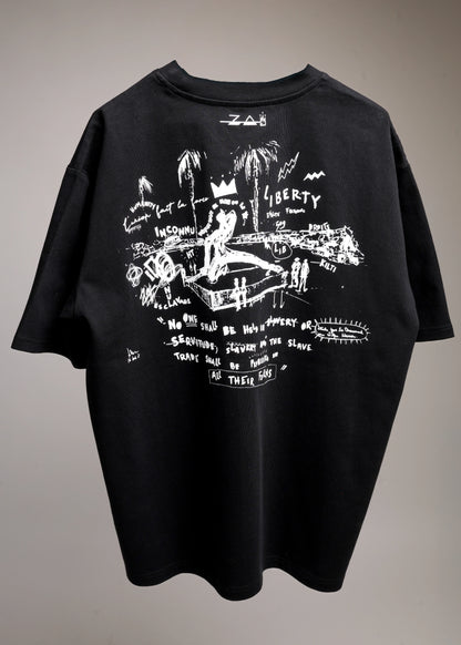 L'INCONNU Oversized T-Shirt | Zakulture