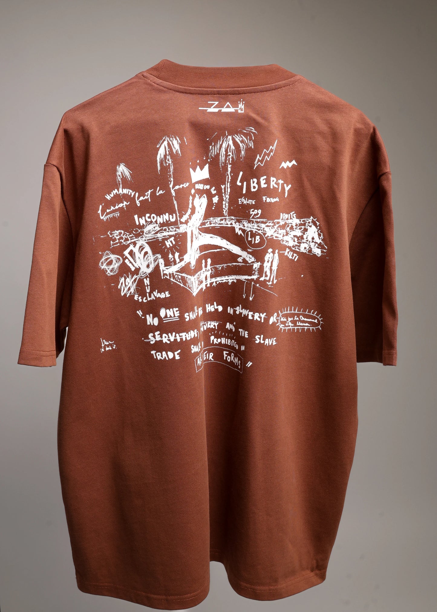 L'INCONNU Oversized T-Shirt | Zakulture